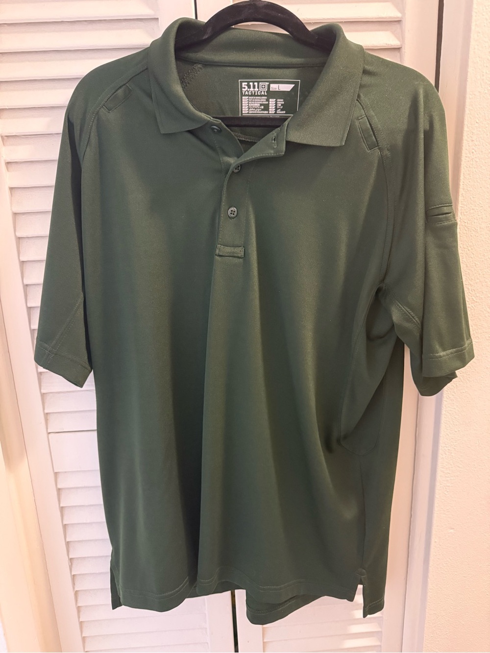 NWOT 5.11 Tactical Men's Dark Green Polo Shirt